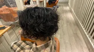 ロング パーマ メンズ Rosa Blanche by est所属・メンズ/パーマ/ 暗カラー/ゆうきのヘアスタイル