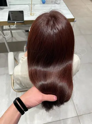 カラー レイヤー/顔周り /透明感/TAKUのヘアスタイル