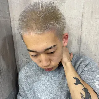 ショート カラー メンズ SHURI❤️🔥 中/韓mix ♡のヘアスタイル