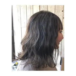 ミディアム カラー Topstylist HARUのヘアスタイル