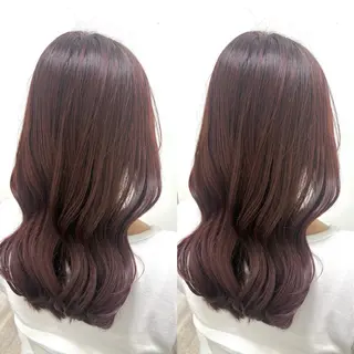 ロング 韓国風骨格カット 艶カラー🩶髙林夏美のヘアスタイル