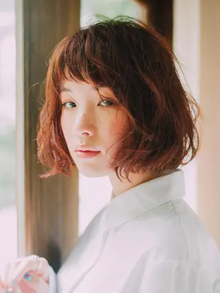 ショート Conforto店長 渡邊のヘアスタイル