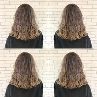 ミディアム カラー 佐藤 高徳のヘアスタイル