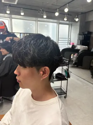 パーマ メンズ メンズパーマ特化 園田　楓莉のヘアスタイル