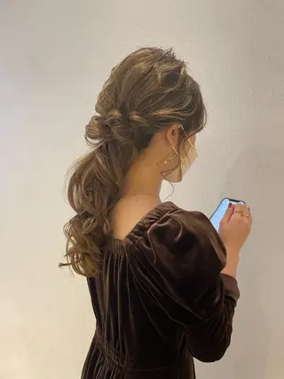 ヘアアレンジ 渡邉 ひかるのヘアスタイル
