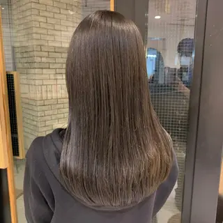 カラー フェザー/ニュアンス パーマ/ryutoのヘアスタイル