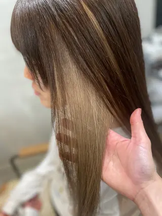 ロング カラー momoka 女性限定のヘアスタイル