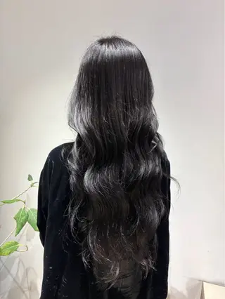 ロング カラー 山本 瑠虎のヘアスタイル