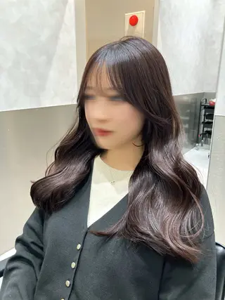 ロング カラー 💖ブリーチなし透明 感💖ASAHIのヘアスタイル