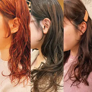 パーマ ボブ/ミディアム 親しみやすさ/さくらのヘアスタイル