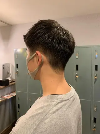 ショート メンズ 笠原 敦司のヘアスタイル