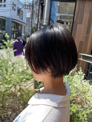 ショート すぐ巻ける縮毛矯正 🍀勝倉　麗のヘアスタイル