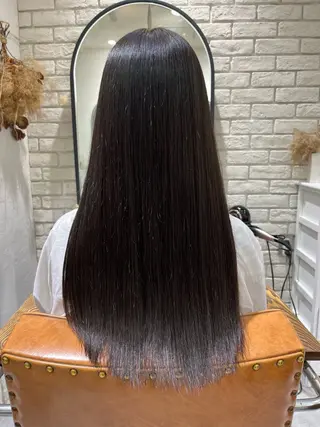 ロング カラー 髪質改善アンジュール かのんのヘアスタイル