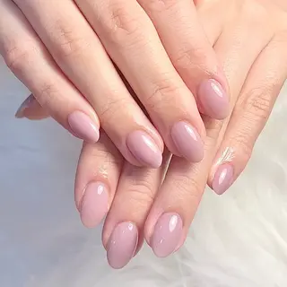 ネイル 🍑長さだし ワンホン💅モモコのネイルデザイン