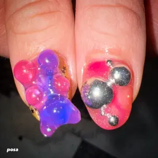 ネイル posa nail モエミのネイルデザイン
