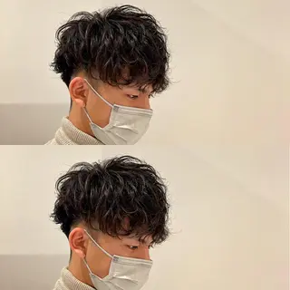 ショート パーマ メンズ 瀧野 翔吾【メンズ特化】のヘアスタイル