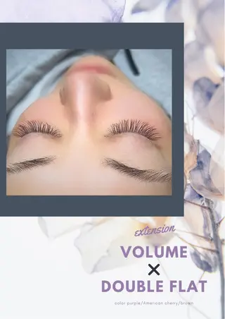 カラー lomlロムル所属・yoshi chikaのマツエク・マツパデザイン