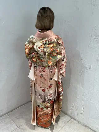 大人カラー✳︎ボブ 横関由美のヘアスタイル