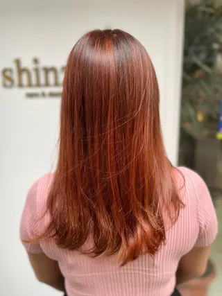 カラー 艶髪🥣透明感カラー 🫧前田奈津実のヘアスタイル
