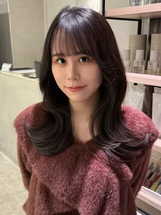 セミロング キートス西梅田⭐️ こうきのヘアスタイル