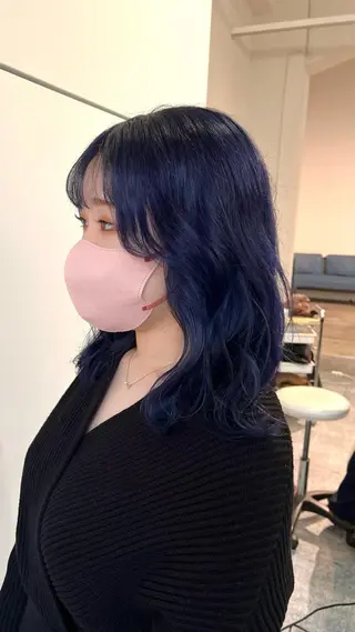 セミロング カラー カラー特化美容師 💎EIKI💎のヘアスタイル