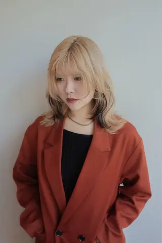 ミディアム 小澤 凌雅のヘアスタイル