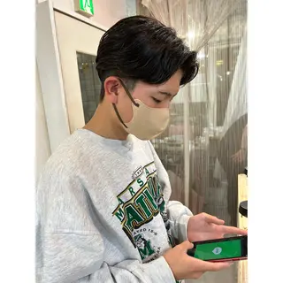 ショート パーマ メンズ 💈メンズ短髪特化 ✂︎伊藤大輝💈のヘアスタイル