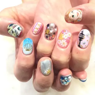 ネイル 鈴木 ゆいのネイルデザイン
