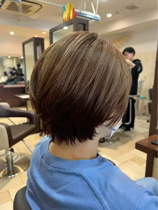 ショート 三浦 祐里のヘアスタイル