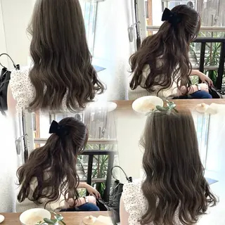 ロング カラー ParveMix 🪽鳥取彩花のヘアスタイル