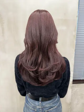 ロング 透明感 艶カラー/ Anna ʚ🎀ɞのヘアスタイル