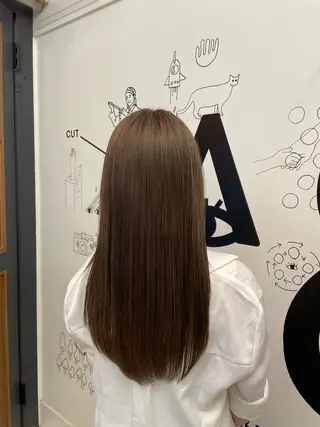 ロング カラー 川上拓真 ✂︎学芸大学のヘアスタイル