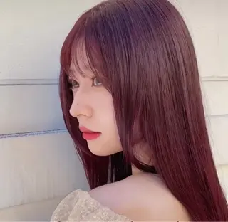 カラー 上品な透明感カラー 🫧renのヘアスタイル