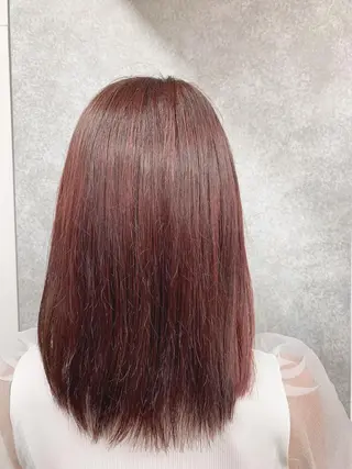 セミロング カラー 🫧 みゆ🫧のヘアスタイル