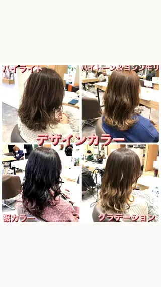 カラー 似合わせカットカラー 望月一生のヘアスタイル