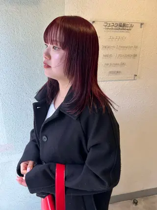 セミロング 薄暮 マツイ レンのヘアスタイル