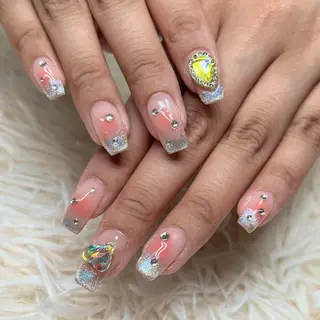 ネイル 🐕‍🦺Yappy 💗A-tanのネイルデザイン