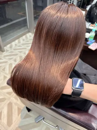 セミロング カラー 鈴木結花/立川美容師 /お悩み解決型美容師のヘアスタイル