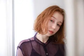 ショート カラー パーマ レイヤーカット✂️ 横浜No1♡下鳥翔子のヘアスタイル