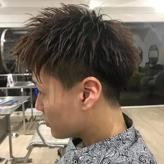 ショート メンズ 西村あきや トレンド韓国ヘアのヘアスタイル