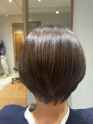 ショート くびれミディアム/似 合わせ/鎌倉/edAのヘアスタイル