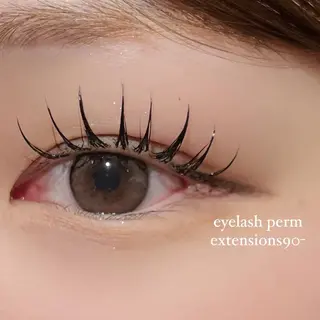 マツエク・マツパ 代官山MIRU🤍 似合わせ束感/美眉のマツエク・マツパデザイン