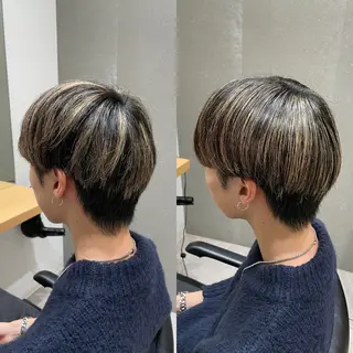 セミロング メンズ 髪質改善ヘアケア 艶髪特化/上田のヘアスタイル