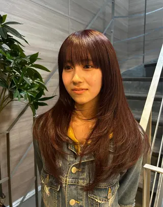 ロング カラー 🎀髪ツヤカラー🎀 ──. HONOKAのヘアスタイル