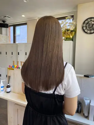 ロング カラー🫧アレンジ 🎀REIMIのヘアスタイル