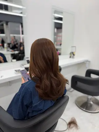 ロング カラー 🤍レイヤー/顔周り /hirari🤍のヘアスタイル