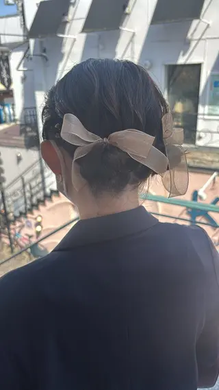 ヘアアレンジ 軍司 美夏のヘアスタイル