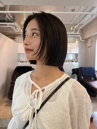 ショート 🍑透明感hair ・NENE🍑のヘアスタイル