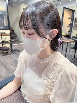 ショート ヘアアレンジ 🤍清楚系 韓国レイヤー🤍拓朗のヘアスタイル