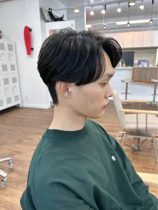 ショート パーマ メンズ YUIMARL/ HIROTOのヘアスタイル